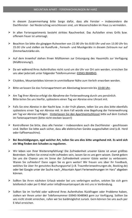 Ferienwohnungen Albarts By Mountain Apart Wernigerode Exterior foto